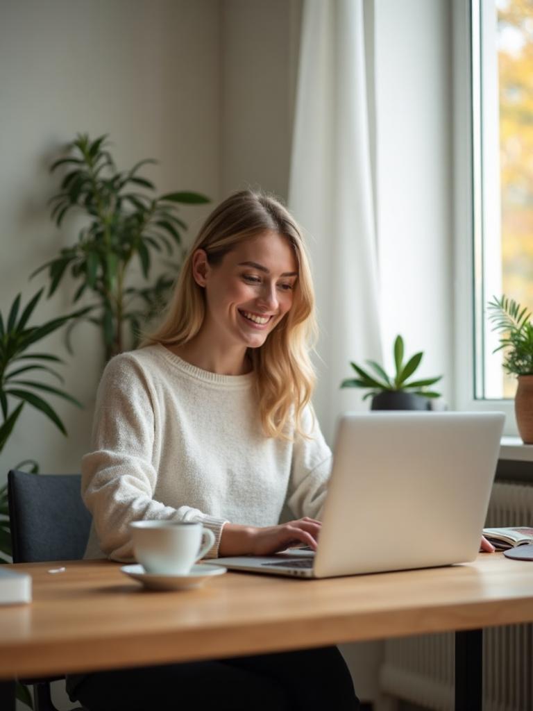 Nöjd frilansare som fakturerar via Utbetalning.com